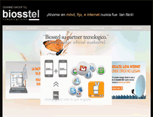 Tablet Screenshot of biosstel.com